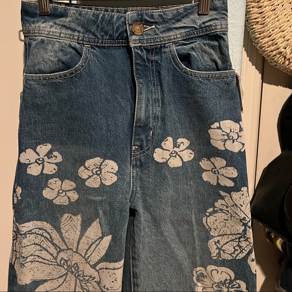 SOLD NWT Free People Talia Trouser Flare Jeans size 25 - Picture 3 of 6